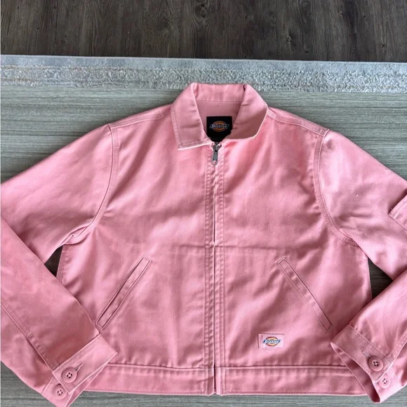 Dickies Women's Pink Utility Jacket - Picture 2 of 5